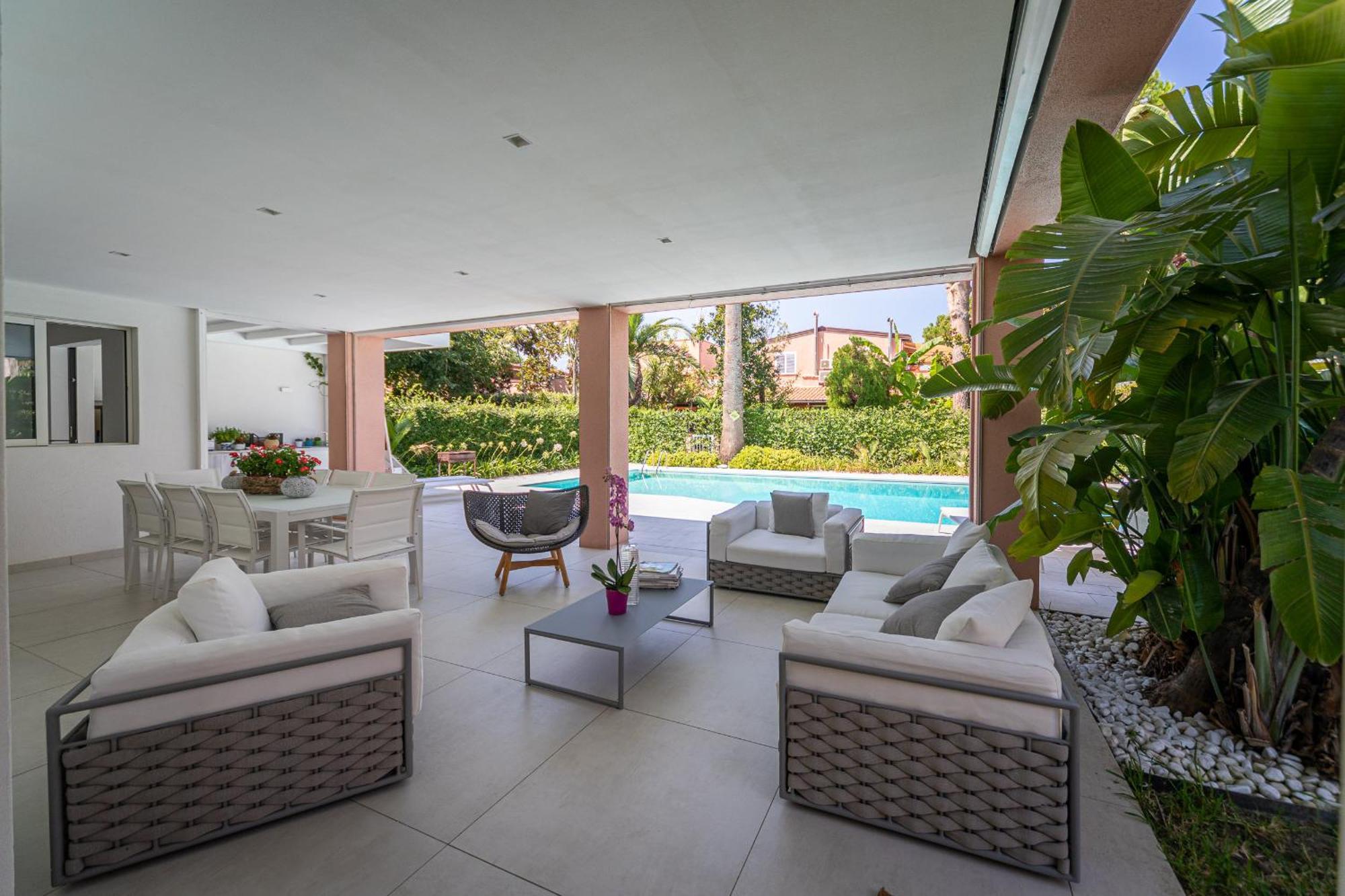 Villa Ametista Portorosa Фурнари Экстерьер фото